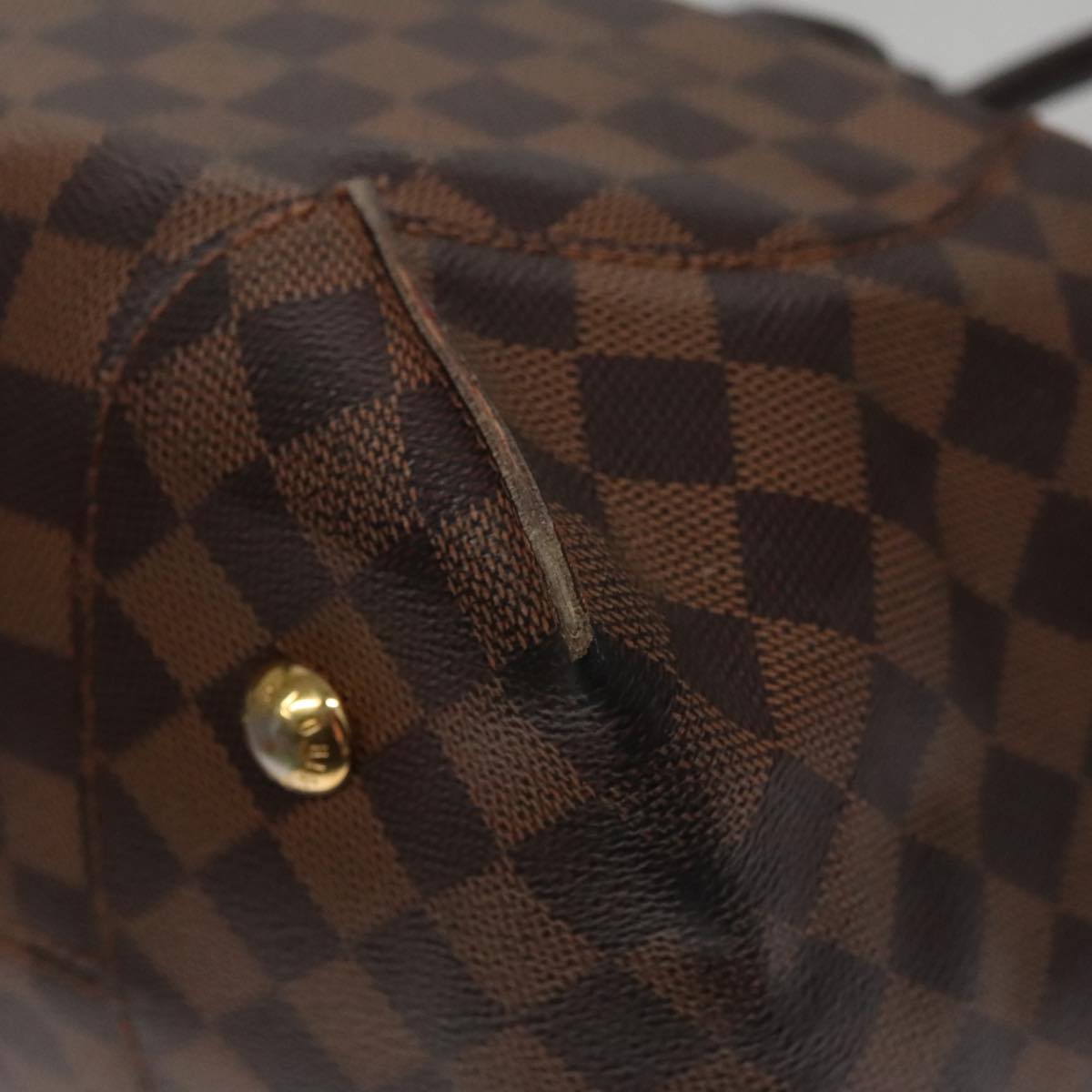 LOUIS VUITTON Damier Ebene Kaysa Tote MM Tote Bag N41548 LV 109029