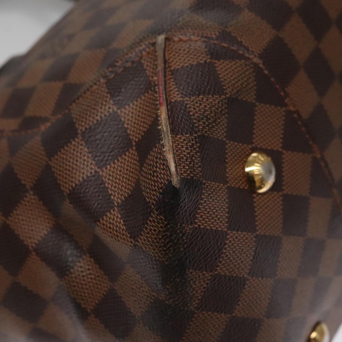 LOUIS VUITTON Damier Ebene Kaysa Tote MM Tote Bag N41548 LV 109029