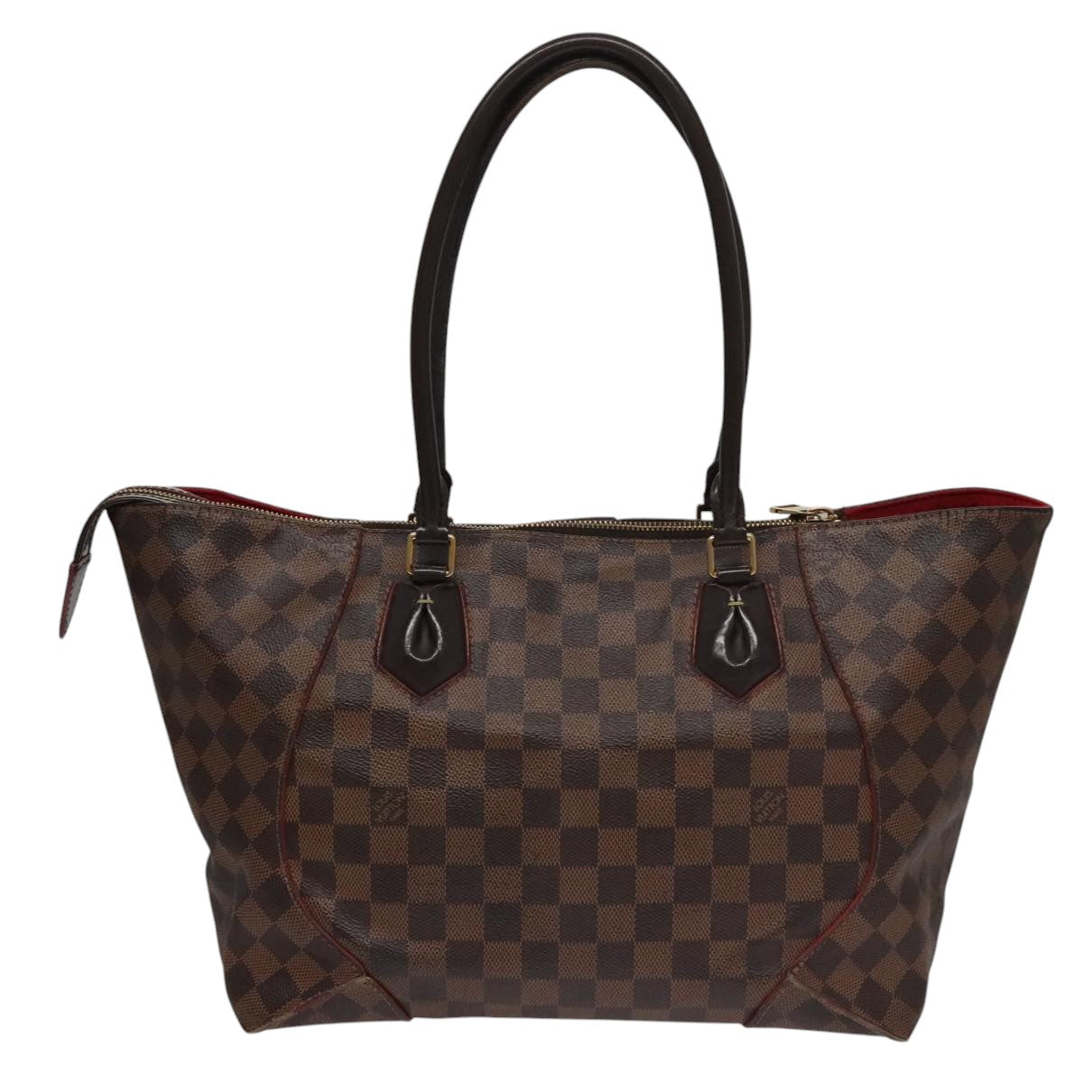 LOUIS VUITTON Damier Ebene Kaysa Tote MM Tote Bag N41548 LV 109029