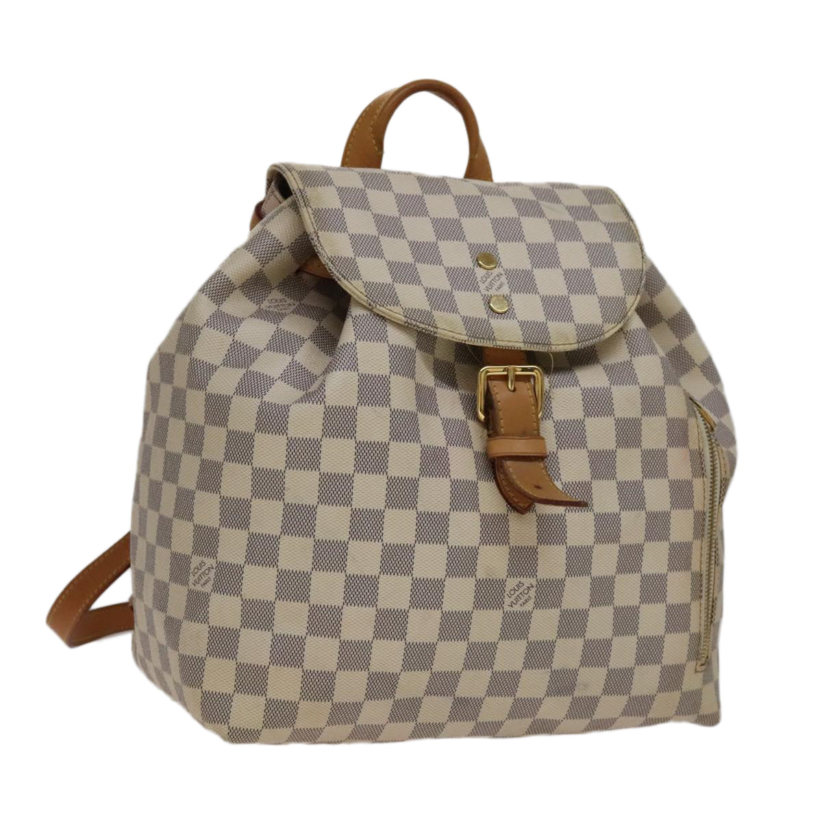 LOUIS VUITTON Damier Azur Speron Backpack N41578 LV 109031