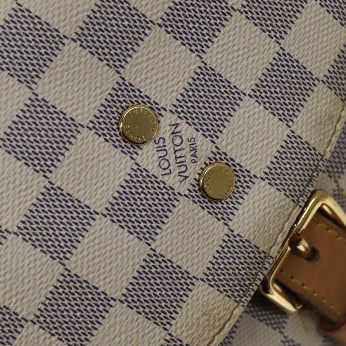 LOUIS VUITTON Damier Azur Speron Backpack N41578 LV 109031