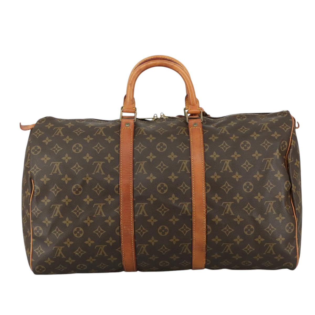LOUIS VUITTON Monogram Keepall 50 Boston Bag M41426 LV 109032