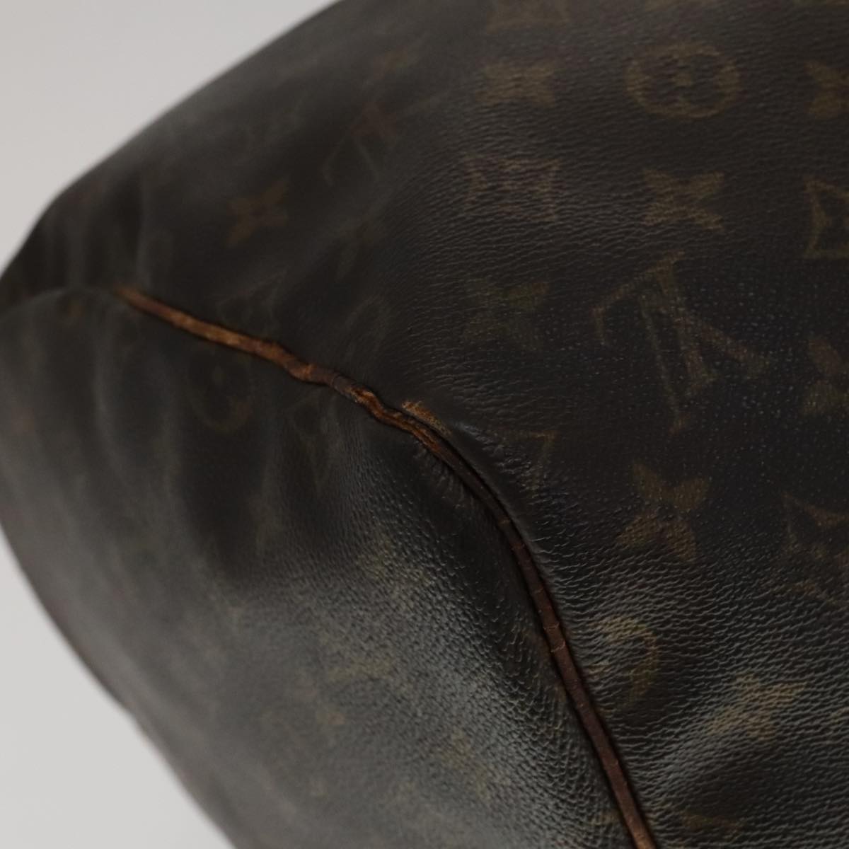 LOUIS VUITTON Monogram Keepall 55 Boston Bag M41424 LV 109039