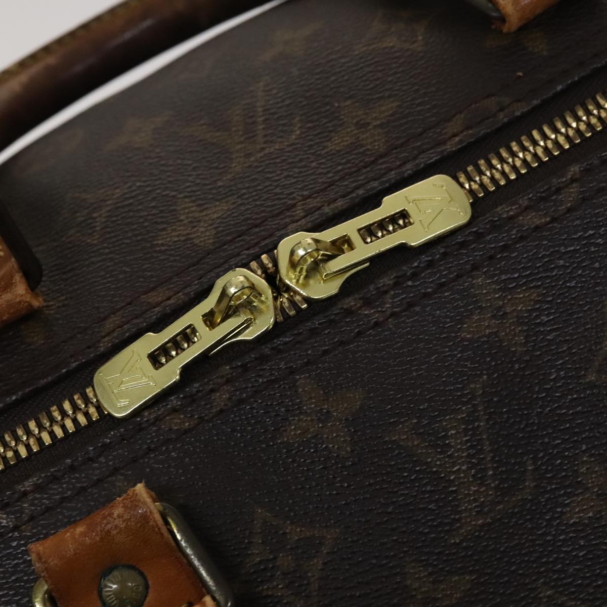 LOUIS VUITTON Monogram Keepall 55 Boston Bag M41424 LV 109039