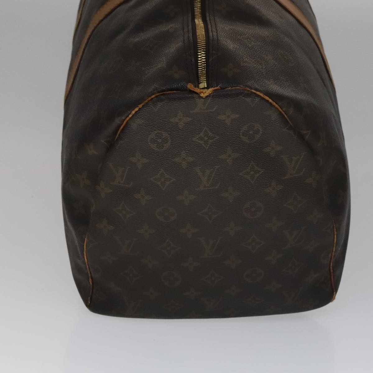 LOUIS VUITTON Monogram Keepall 55 Boston Bag M41424 LV 109039