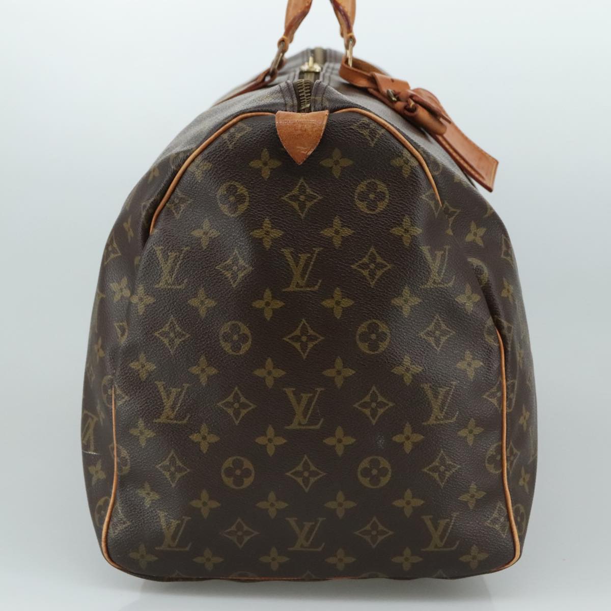 LOUIS VUITTON Monogram Keepall 55 Boston Bag M41424 LV 109040