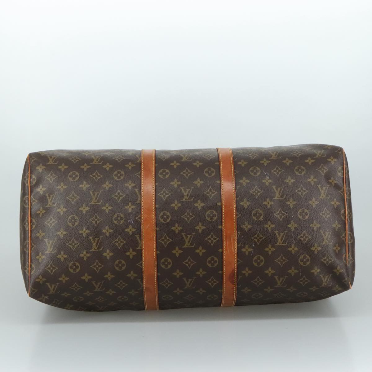 LOUIS VUITTON Monogram Keepall 55 Boston Bag M41424 LV 109040