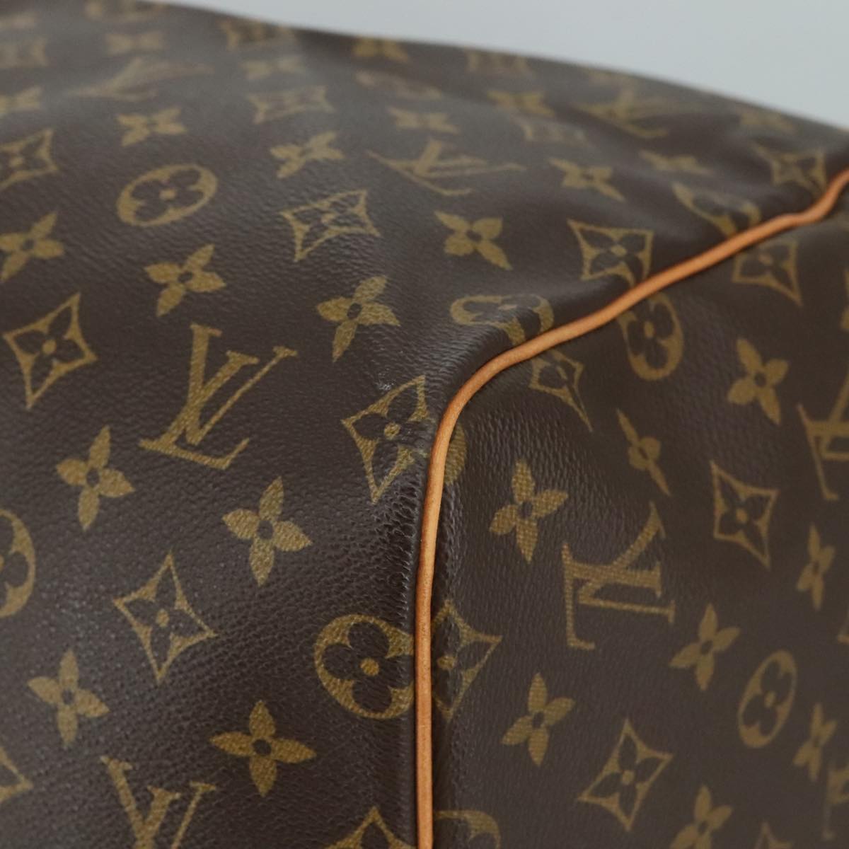 LOUIS VUITTON Monogram Keepall 55 Boston Bag M41424 LV 109041