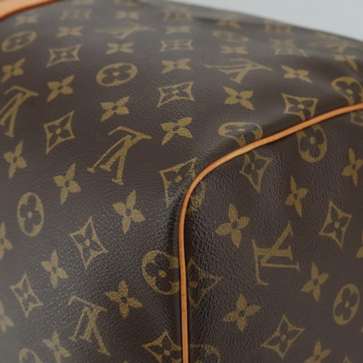 LOUIS VUITTON Monogram Keepall 55 Boston Bag M41424 LV 109041
