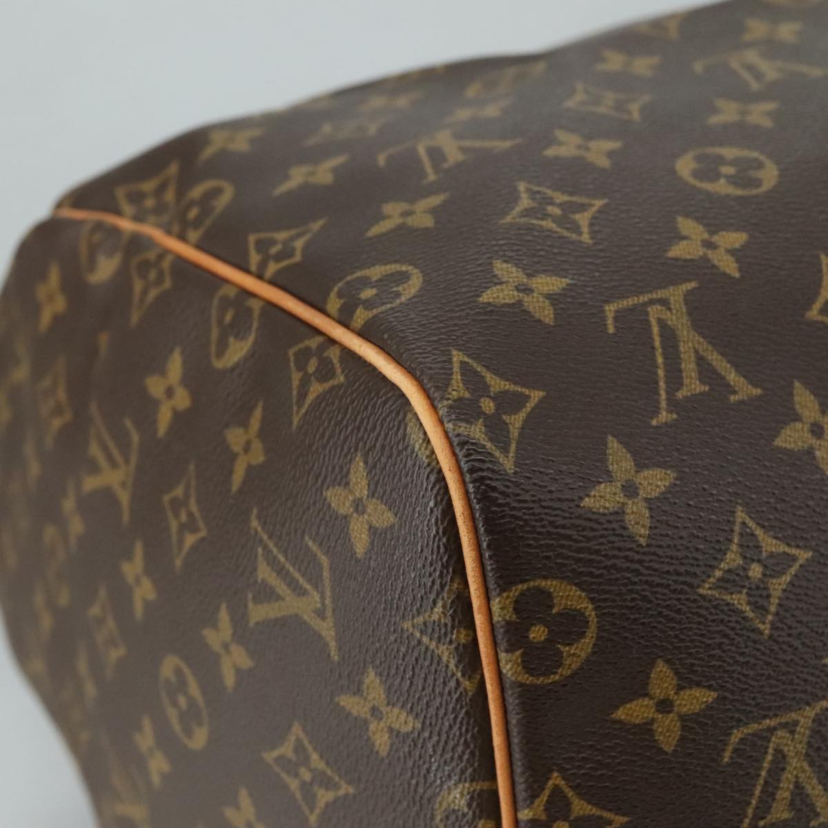 LOUIS VUITTON Monogram Keepall 55 Boston Bag M41424 LV 109041