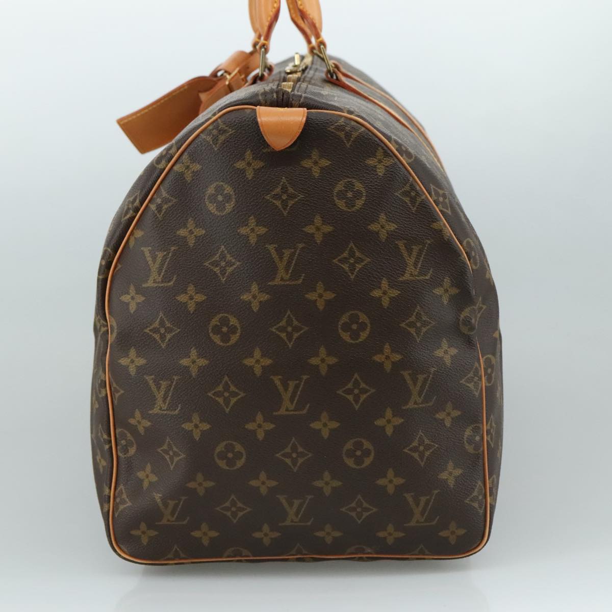 LOUIS VUITTON Monogram Keepall 55 Boston Bag M41424 LV 109041