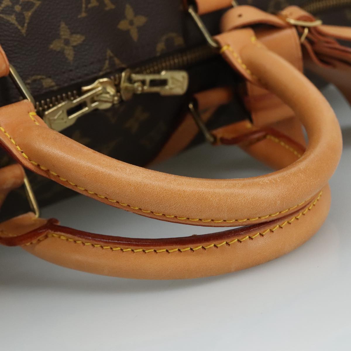 LOUIS VUITTON Monogram Keepall 55 Boston Bag M41424 LV 109041