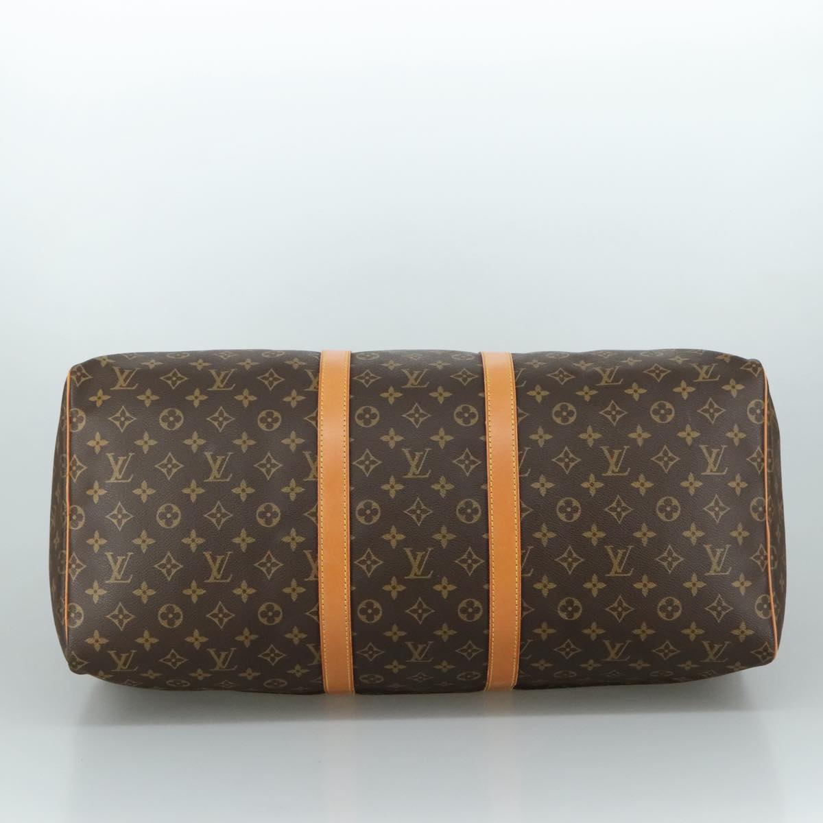 LOUIS VUITTON Monogram Keepall 55 Boston Bag M41424 LV 109041