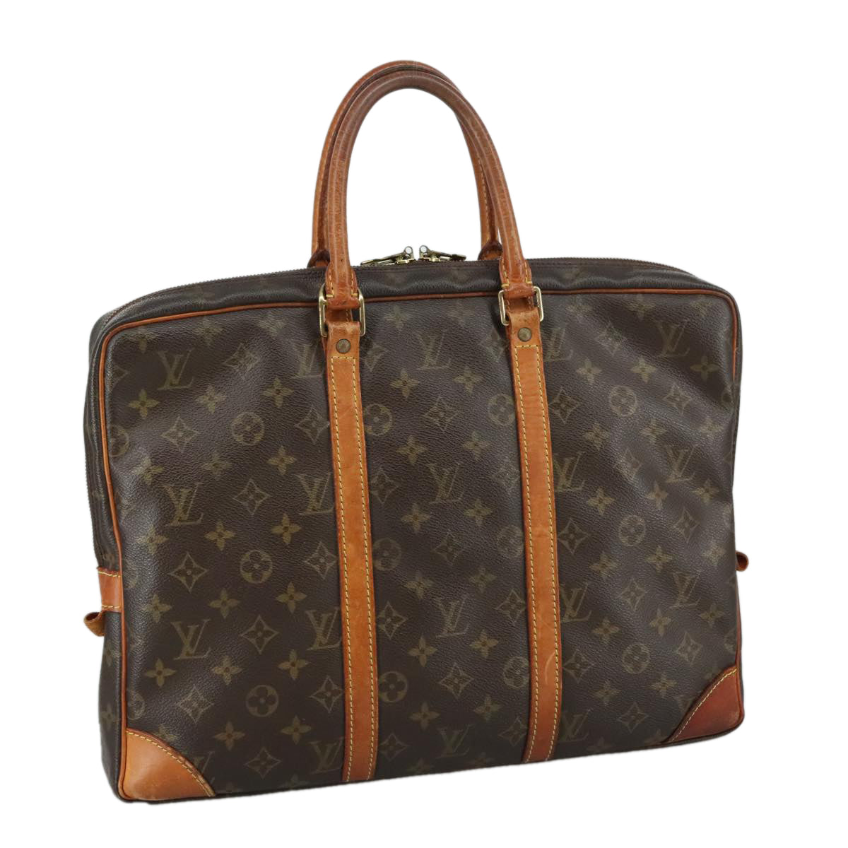 LOUIS VUITTON Monogram Porte Documents Voyage Business Bag M52005 109168