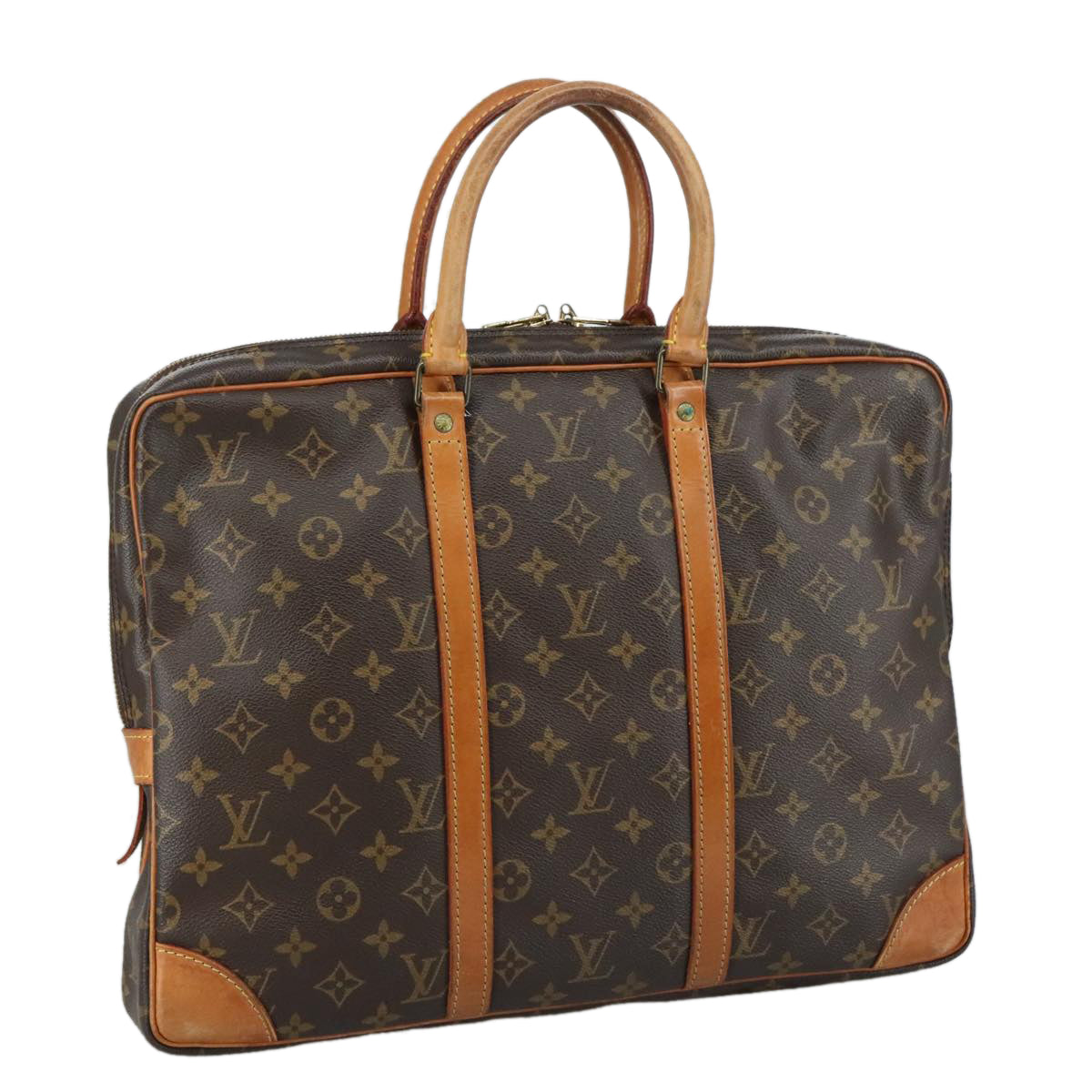 LOUIS VUITTON Monogram Porte Documents Voyage Business Bag M52005 LV 109175