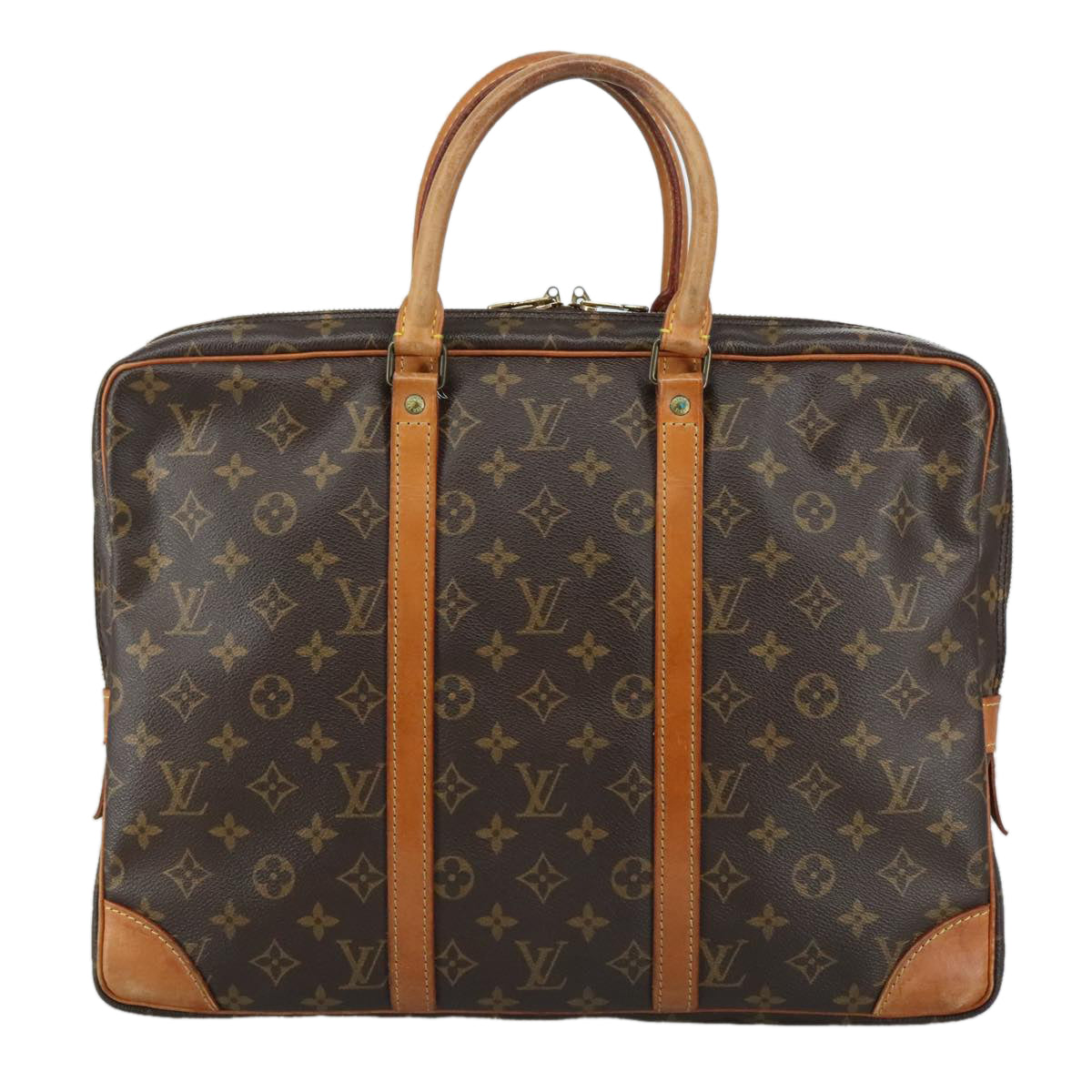 LOUIS VUITTON Monogram Porte Documents Voyage Business Bag M52005 LV 109175