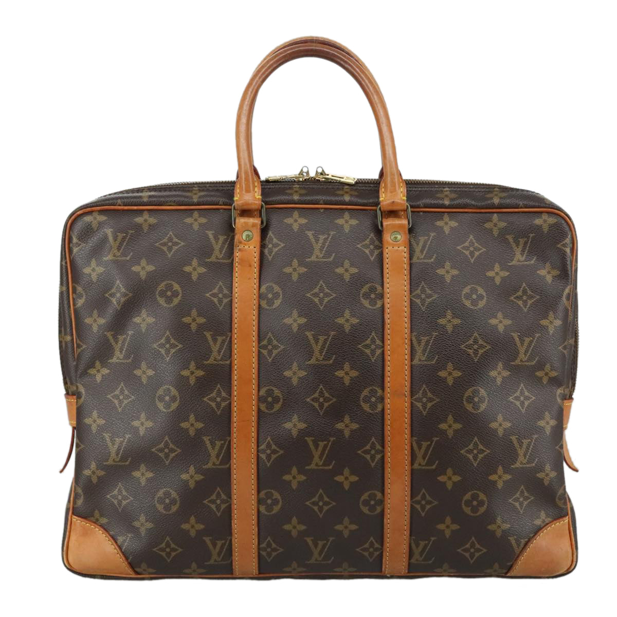 LOUIS VUITTON Monogram Porte Documents Voyage Business Bag M52005 LV 109175
