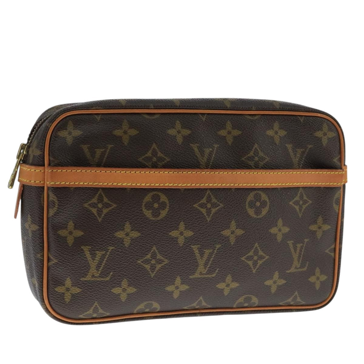 LOUIS VUITTON Monogram Compiegne 23 Clutch Bag M51847 LV 109181