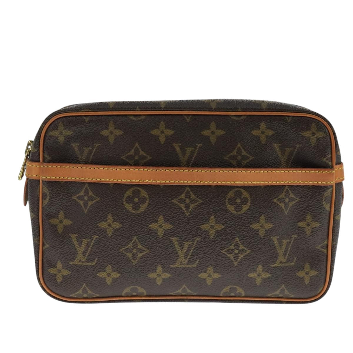 LOUIS VUITTON Monogram Compiegne 23 Clutch Bag M51847 LV 109181