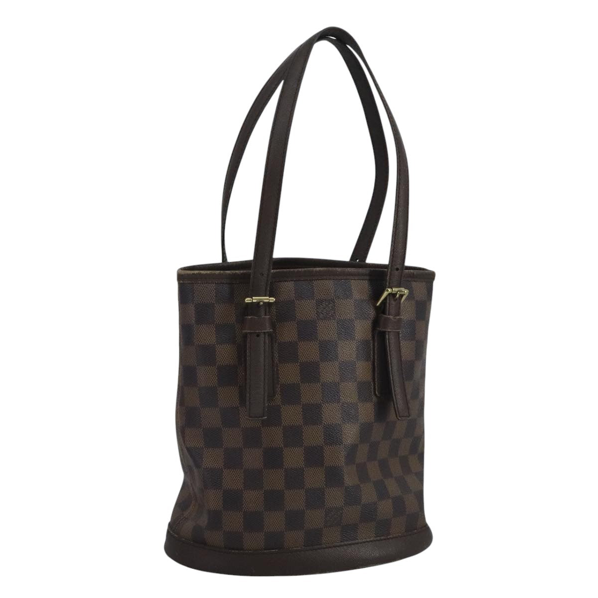 LOUIS VUITTON Damier Ebene Marais Shoulder Bag N42240 LV 109183