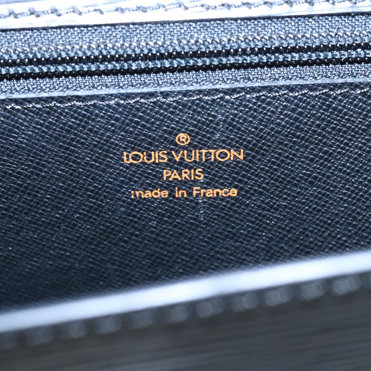 LOUIS VUITTON Epi Chaillot Clutch Bag Black M52542 LV 109184
