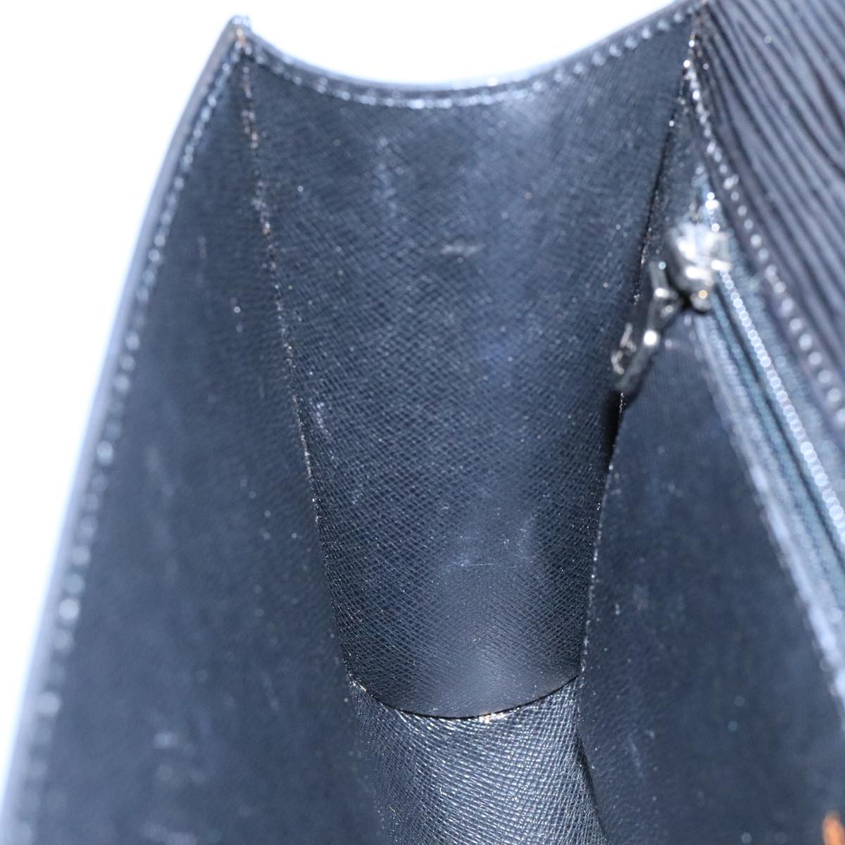 LOUIS VUITTON Epi Chaillot Clutch Bag Black M52542 LV 109184