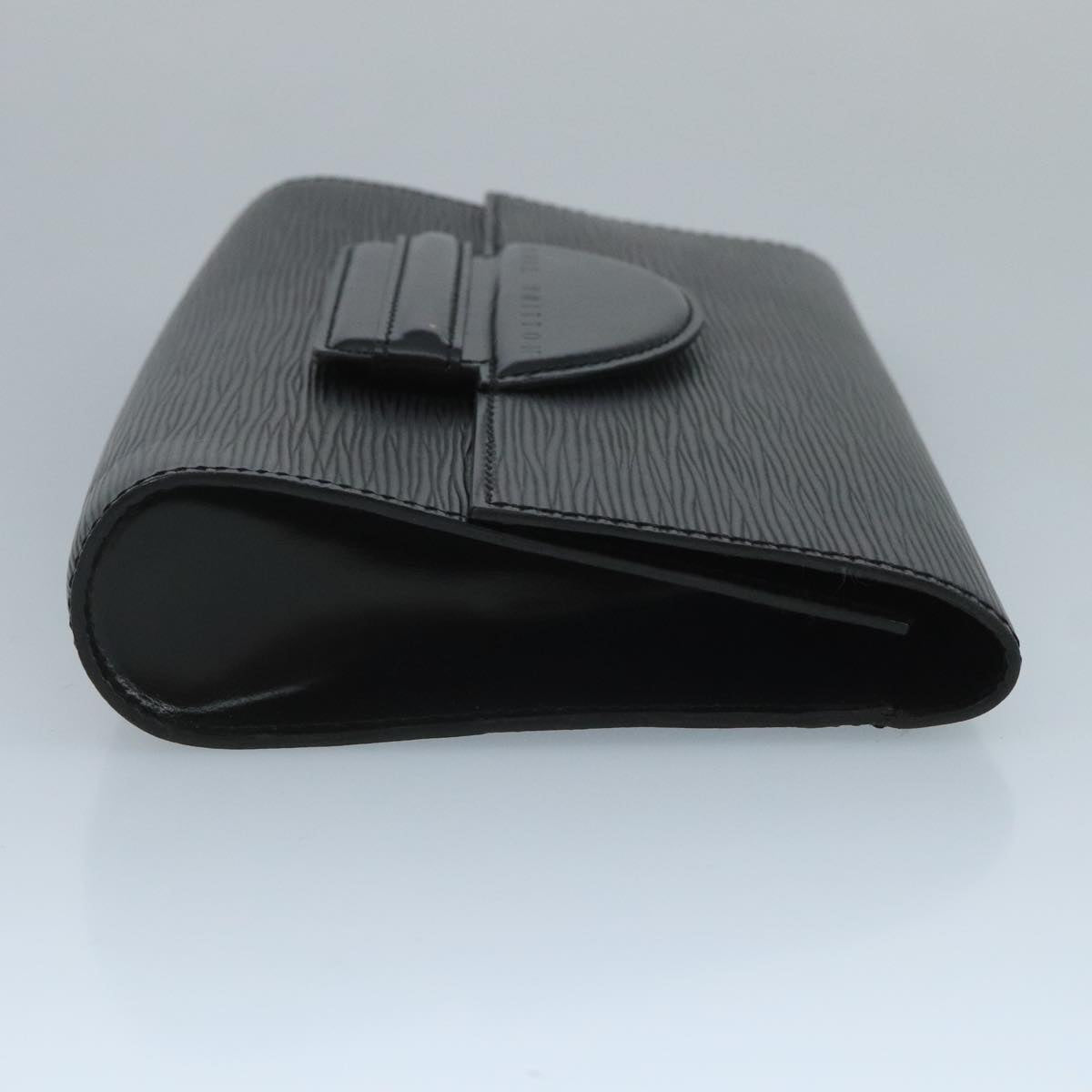 LOUIS VUITTON Epi Chaillot Clutch Bag Black M52542 LV 109184