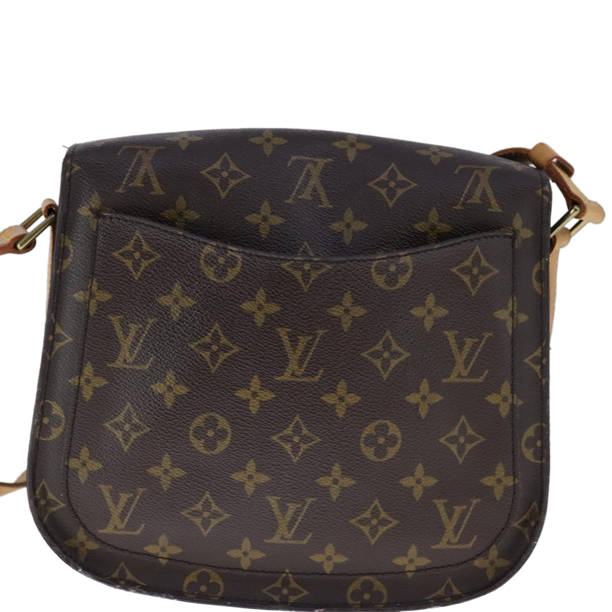 LOUIS VUITTON Monogram Saint Cloud GM Shoulder Bag M51242 LV 109189