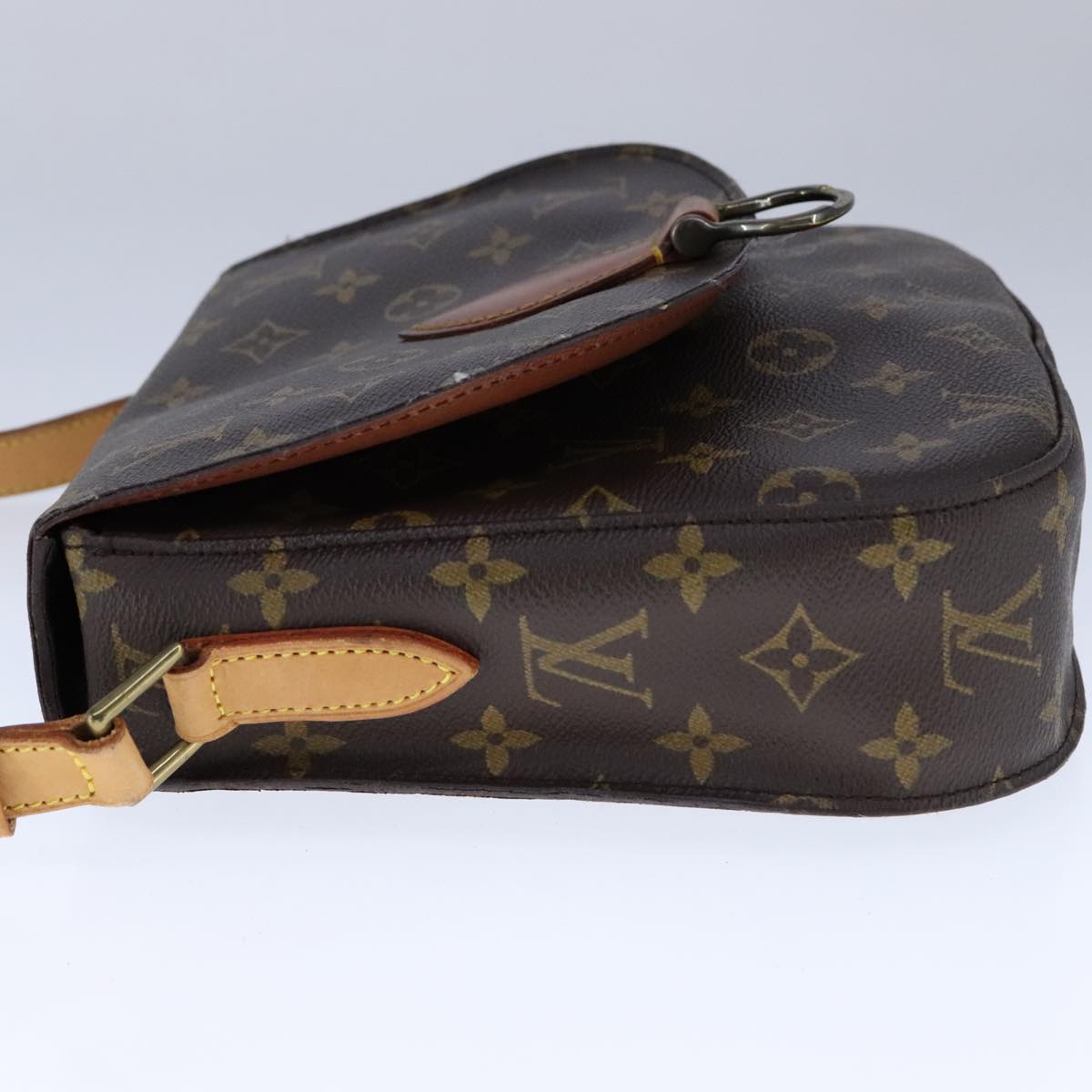 LOUIS VUITTON Monogram Saint Cloud GM Shoulder Bag M51242 LV 109189
