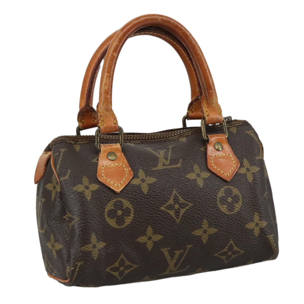 LOUIS VUITTON Monogram Mini Speedy Hand Bag M41534 LV 109200
