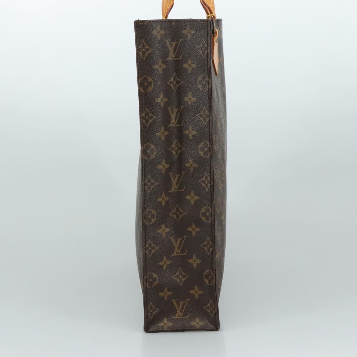 LOUIS VUITTON Monogram Sac Plat Hand Bag M51140 LV 109224