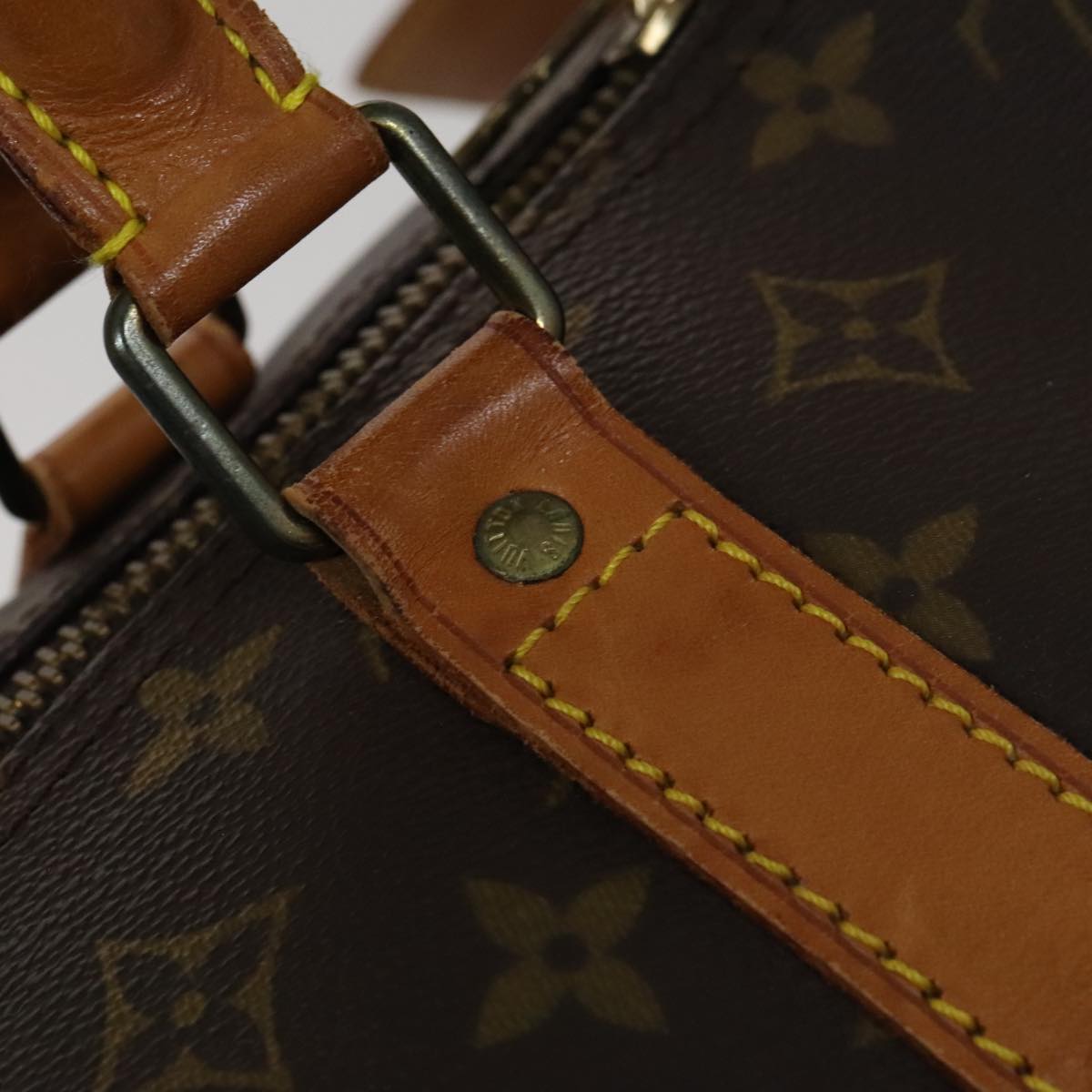 LOUIS VUITTON Monogram Keepall Bandouliere 60 Boston Bag M41412 LV 109233