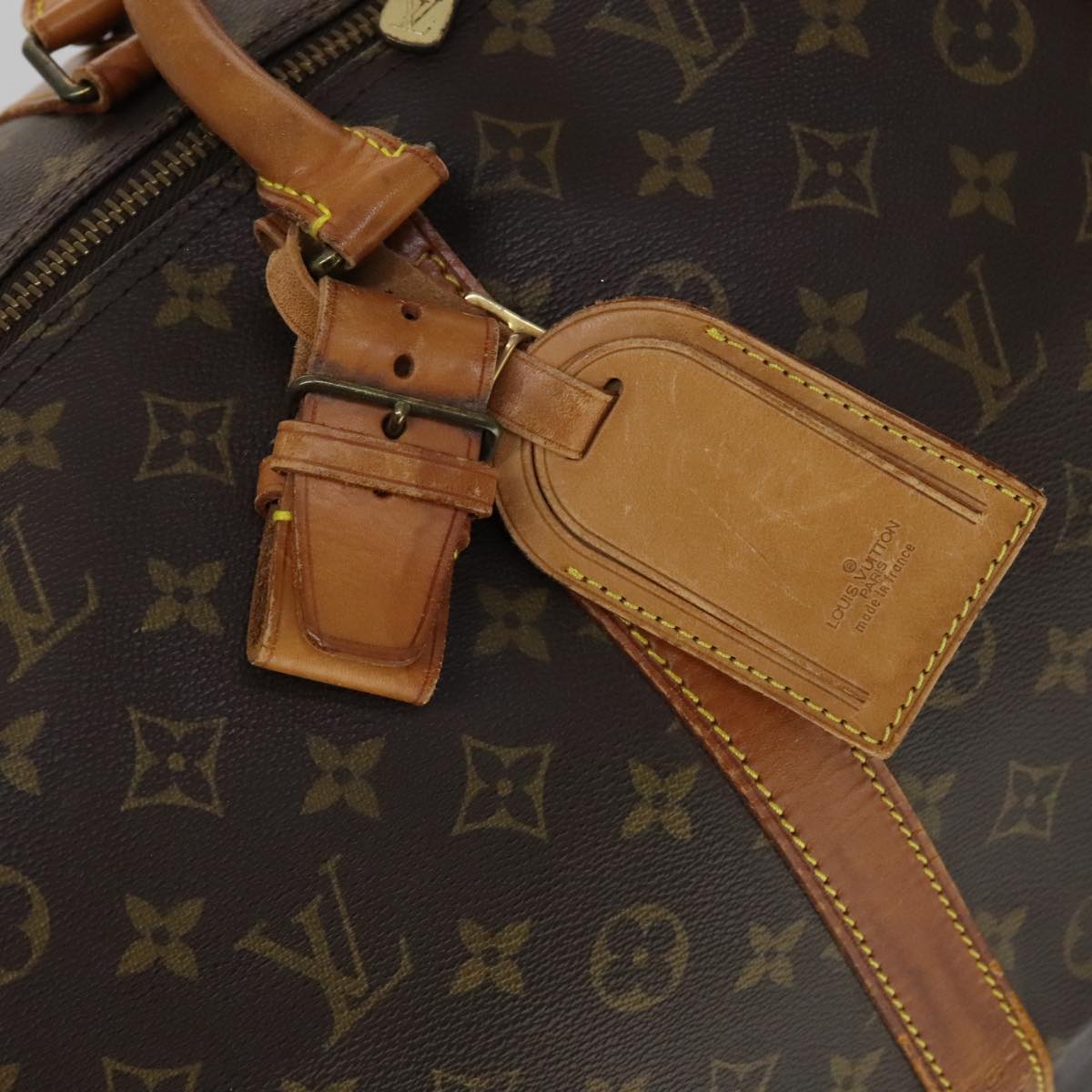 LOUIS VUITTON Monogram Keepall Bandouliere 60 Boston Bag M41412 LV 109233