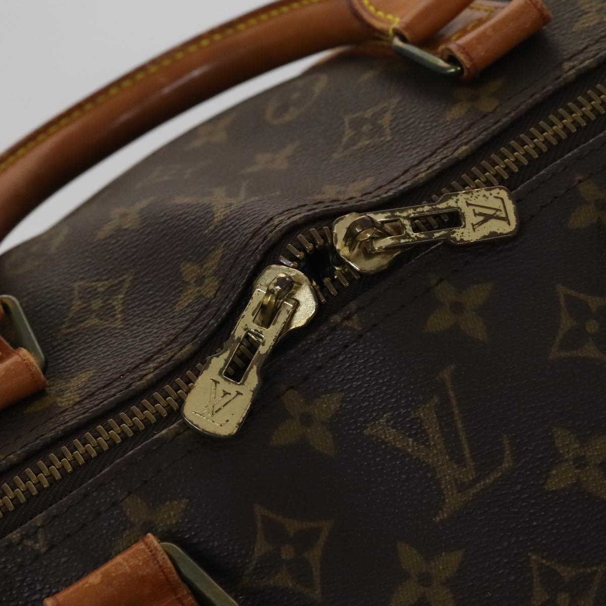 LOUIS VUITTON Monogram Keepall Bandouliere 60 Boston Bag M41412 LV 109233