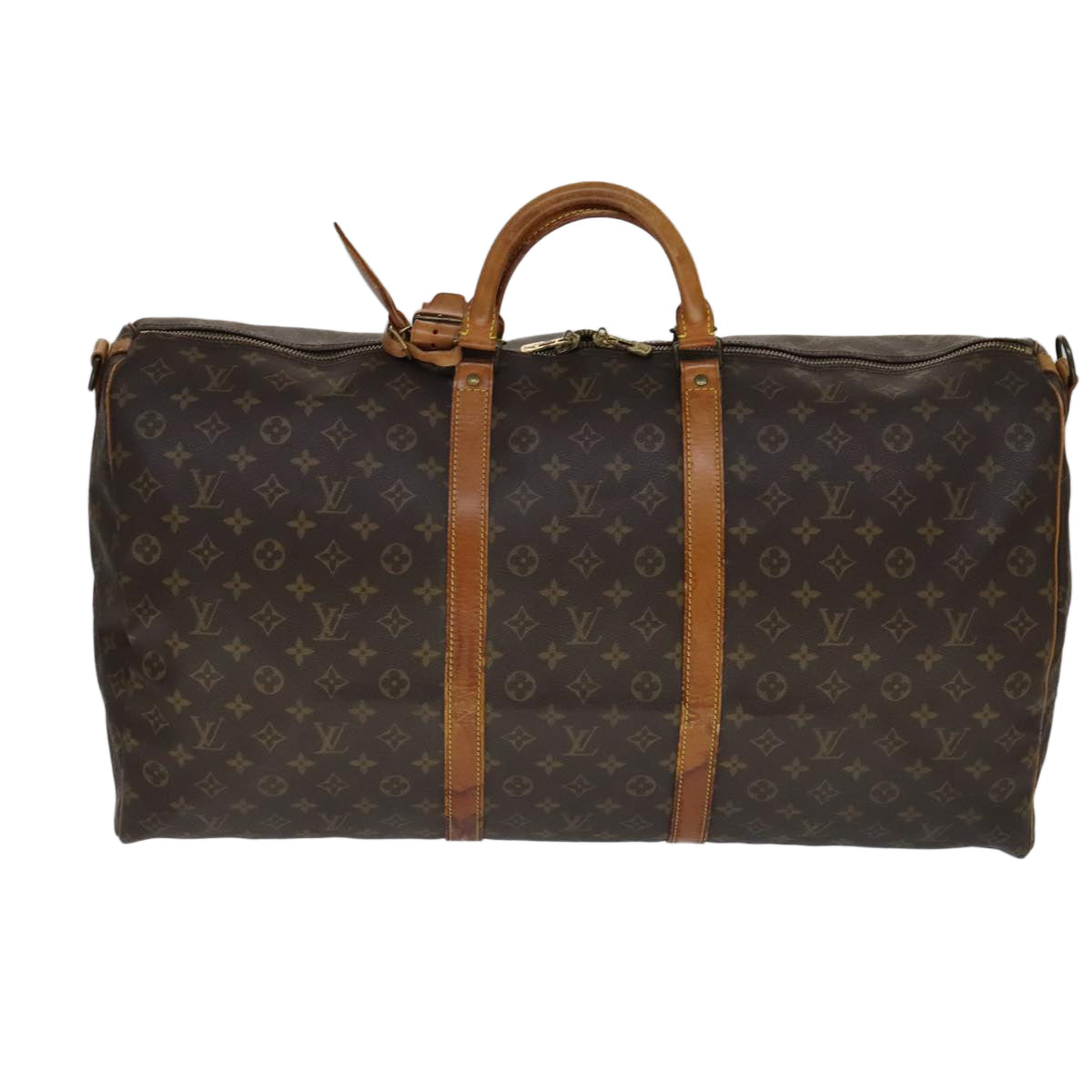 LOUIS VUITTON Monogram Keepall Bandouliere 60 Boston Bag M41412 LV 109233
