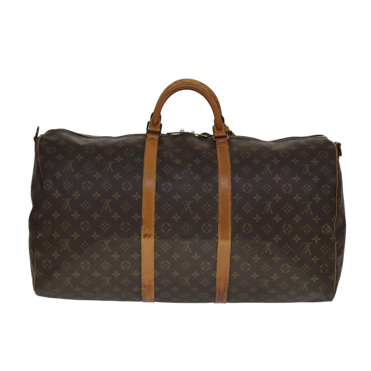 LOUIS VUITTON Monogram Keepall Bandouliere 60 Boston Bag M41412 LV 109233