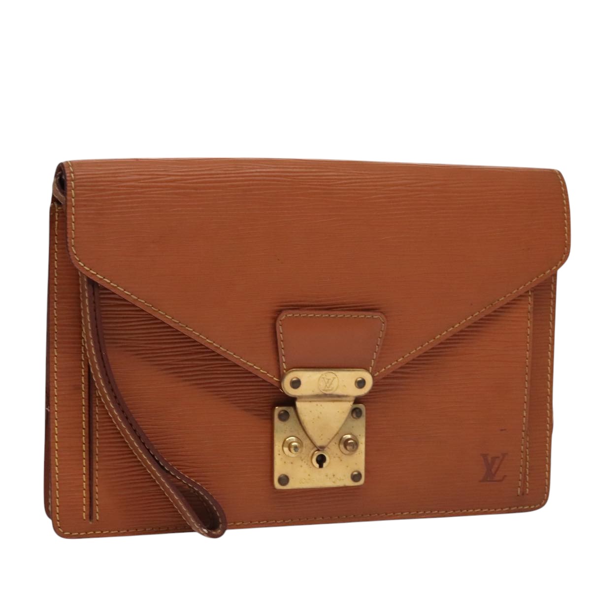 LOUIS VUITTON Epi Serie Dragonne Hand Bag Zipangu Gold M52618 LV 109257