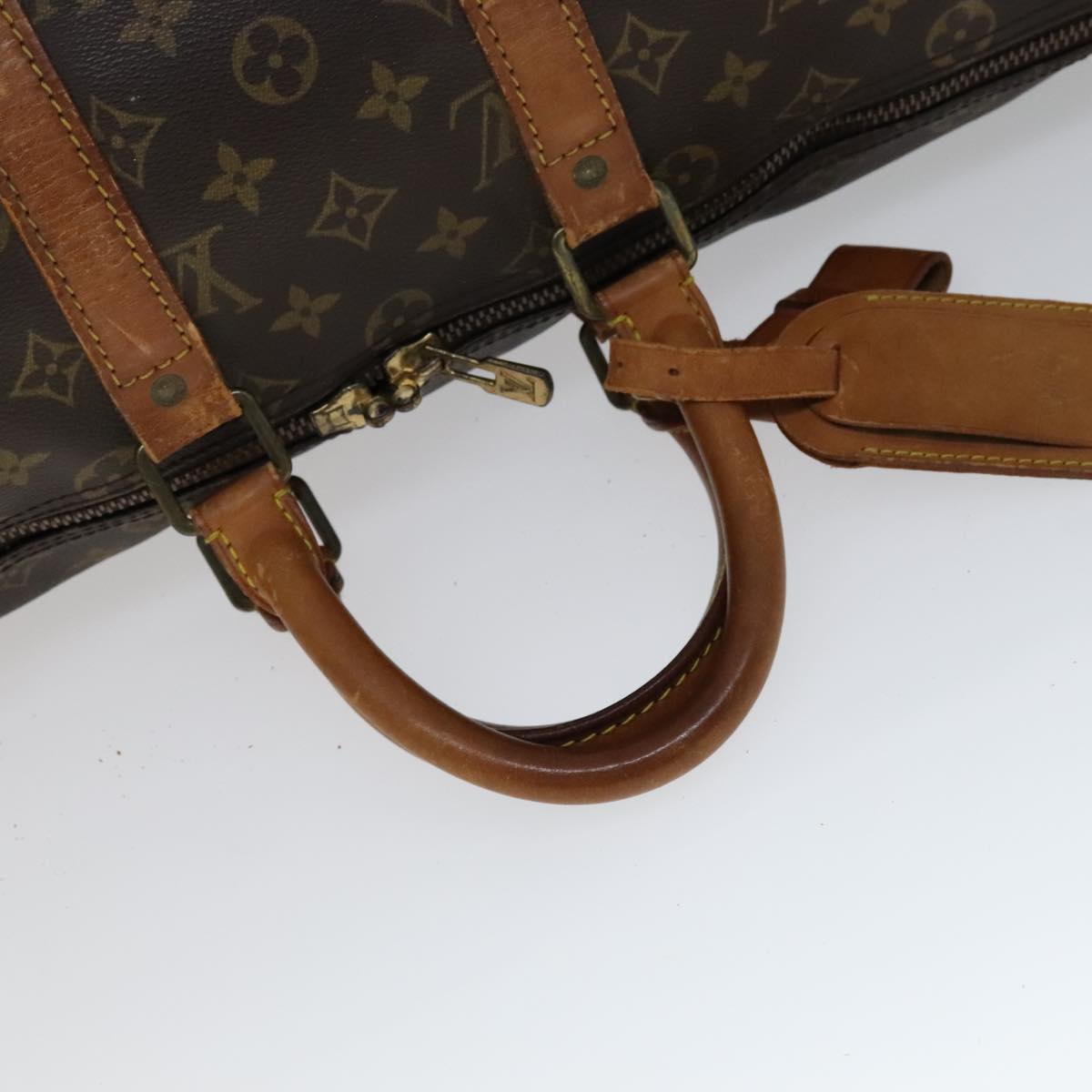 LOUIS VUITTON Monogram Keepall Bandouliere 45 Boston Bag M41418 LV 109277