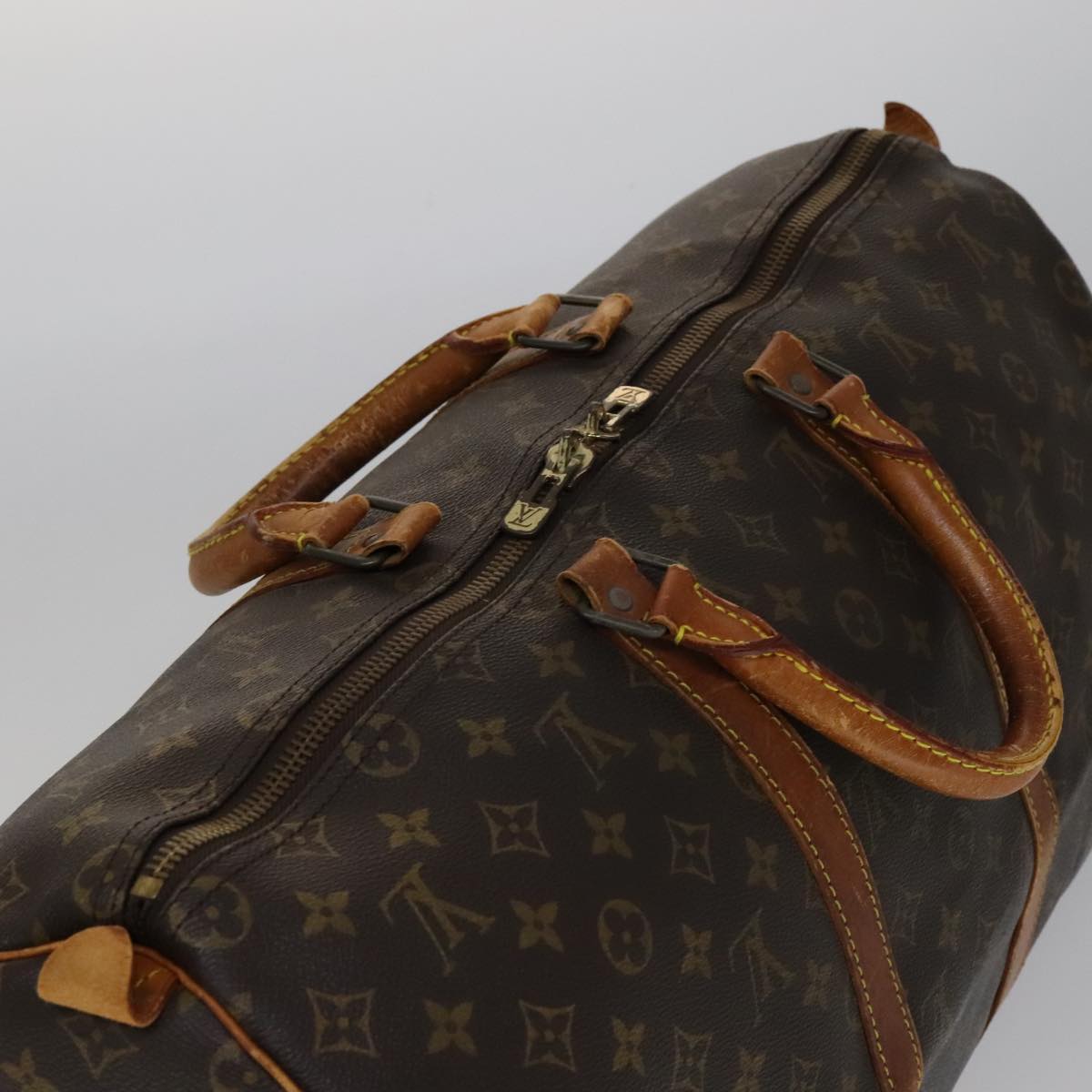 LOUIS VUITTON Monogram Keepall 50 Boston Bag M41426 LV 109278