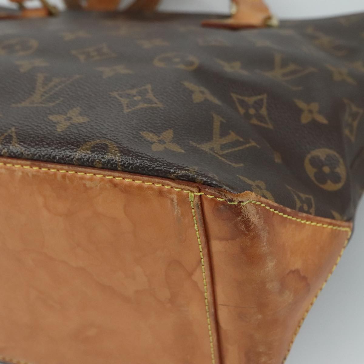 LOUIS VUITTON Monogram Cabas Piano Tote Bag M51148 LV 109281
