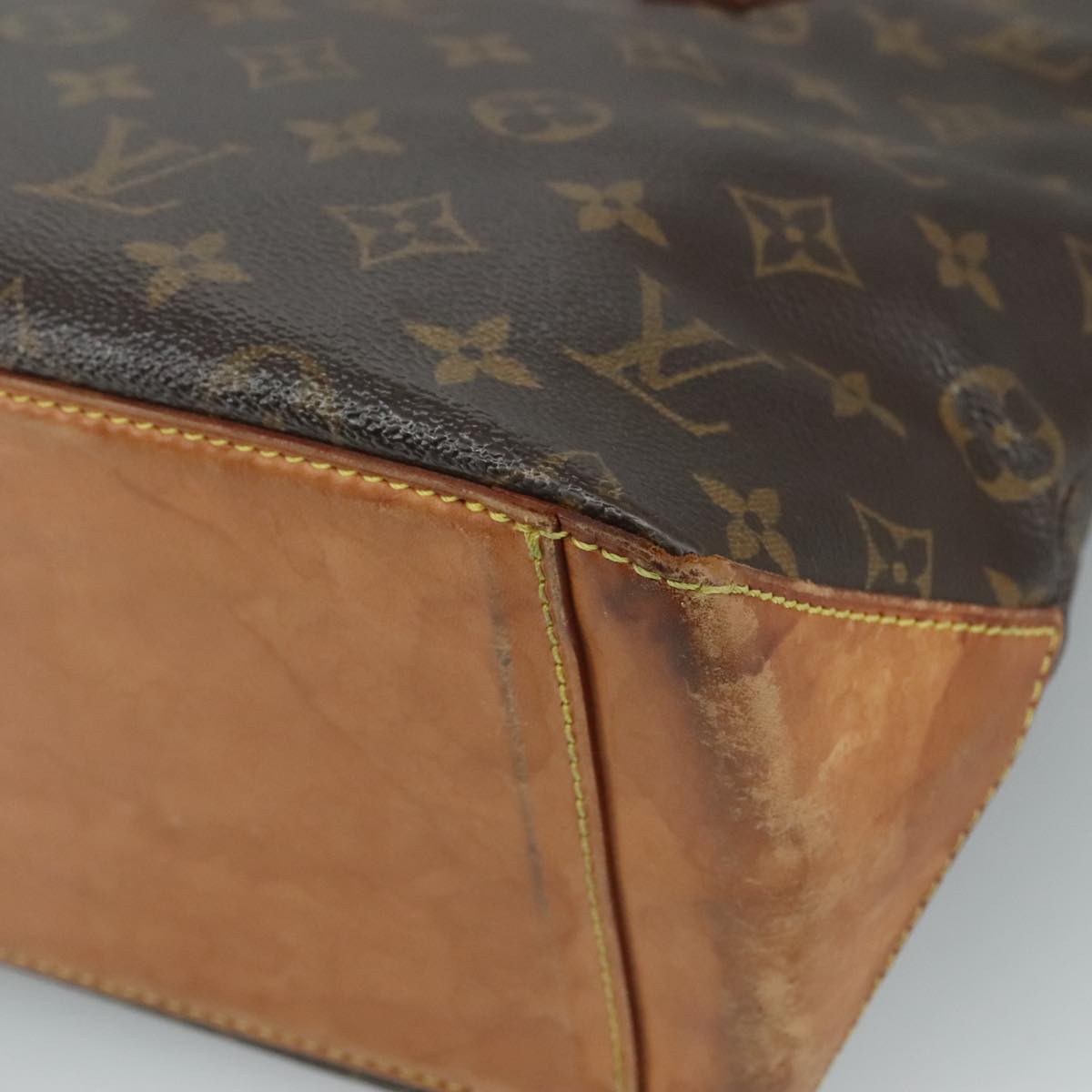 LOUIS VUITTON Monogram Cabas Piano Tote Bag M51148 LV 109281