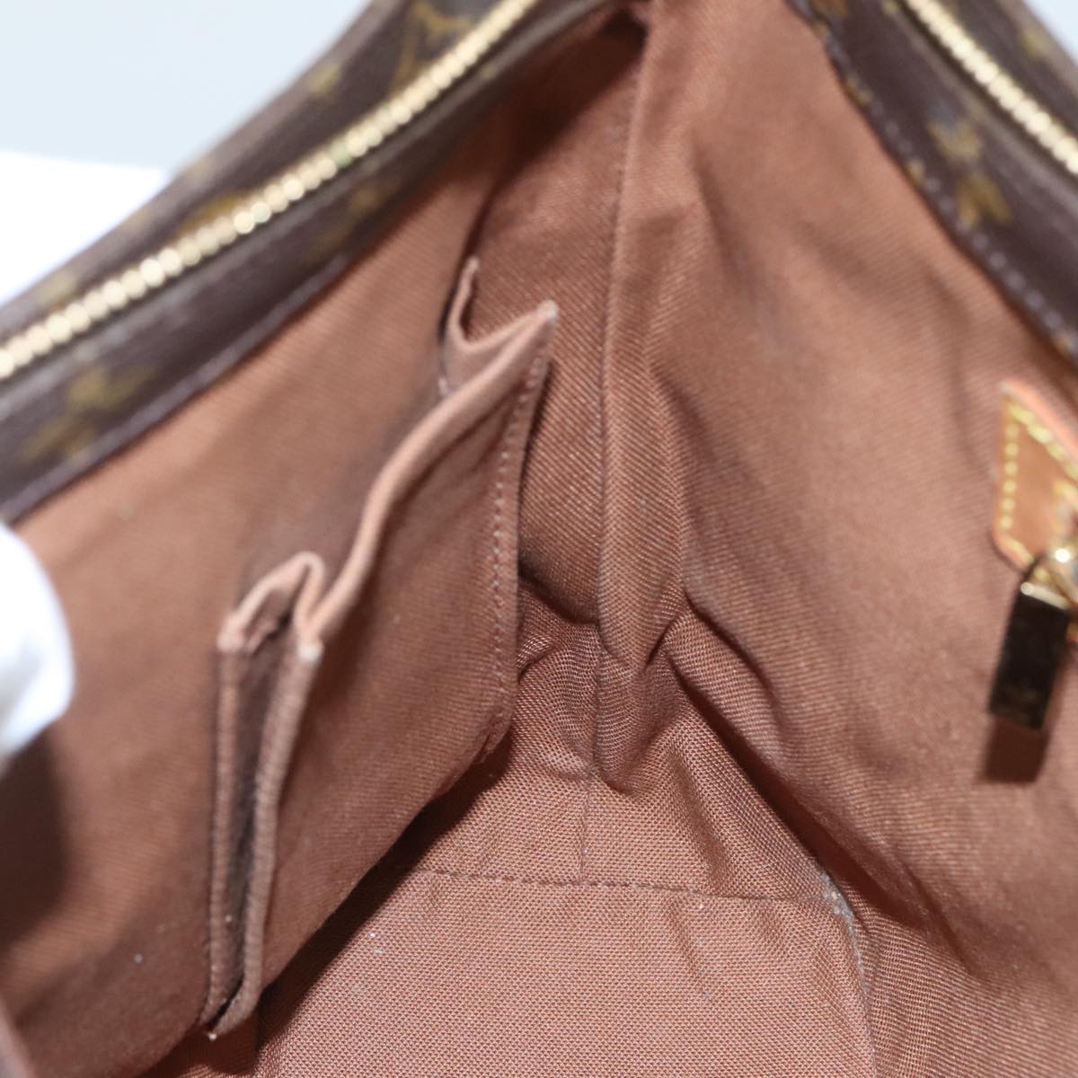 LOUIS VUITTON Monogram Cabas Piano Tote Bag M51148 LV 109281