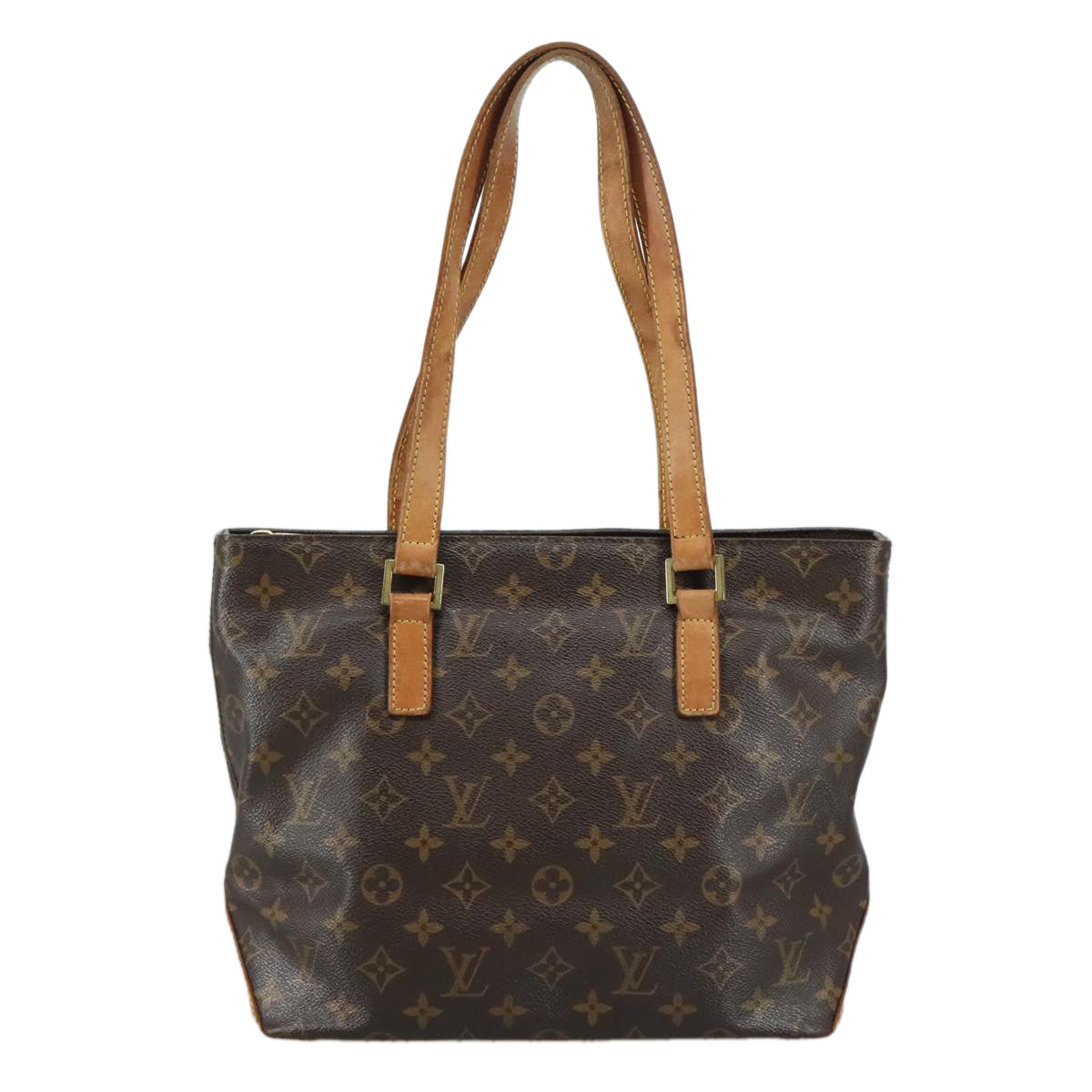 LOUIS VUITTON Monogram Cabas Piano Tote Bag M51148 LV 109281