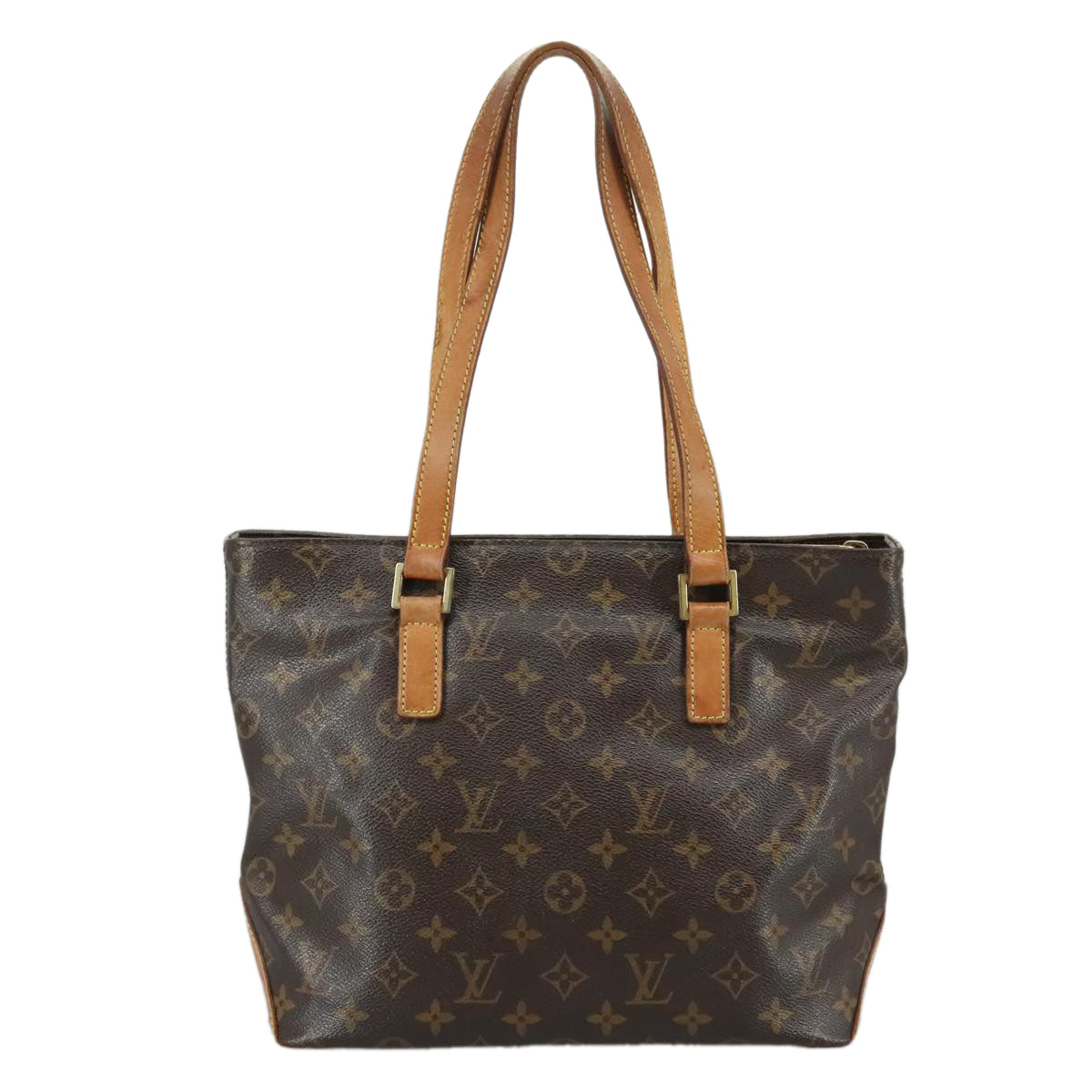 LOUIS VUITTON Monogram Cabas Piano Tote Bag M51148 LV 109281