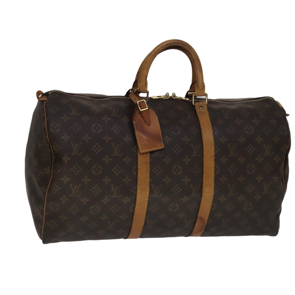 LOUIS VUITTON Monogram Keepall 50 Boston Bag M41426 LV 109294