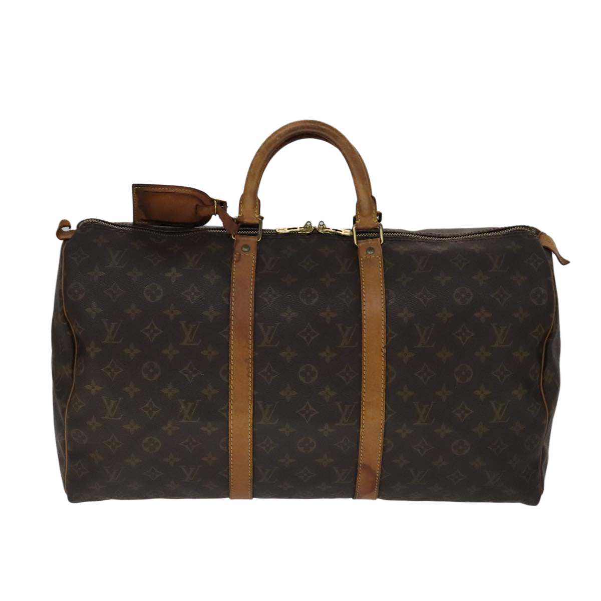 LOUIS VUITTON Monogram Keepall 50 Boston Bag M41426 LV 109294
