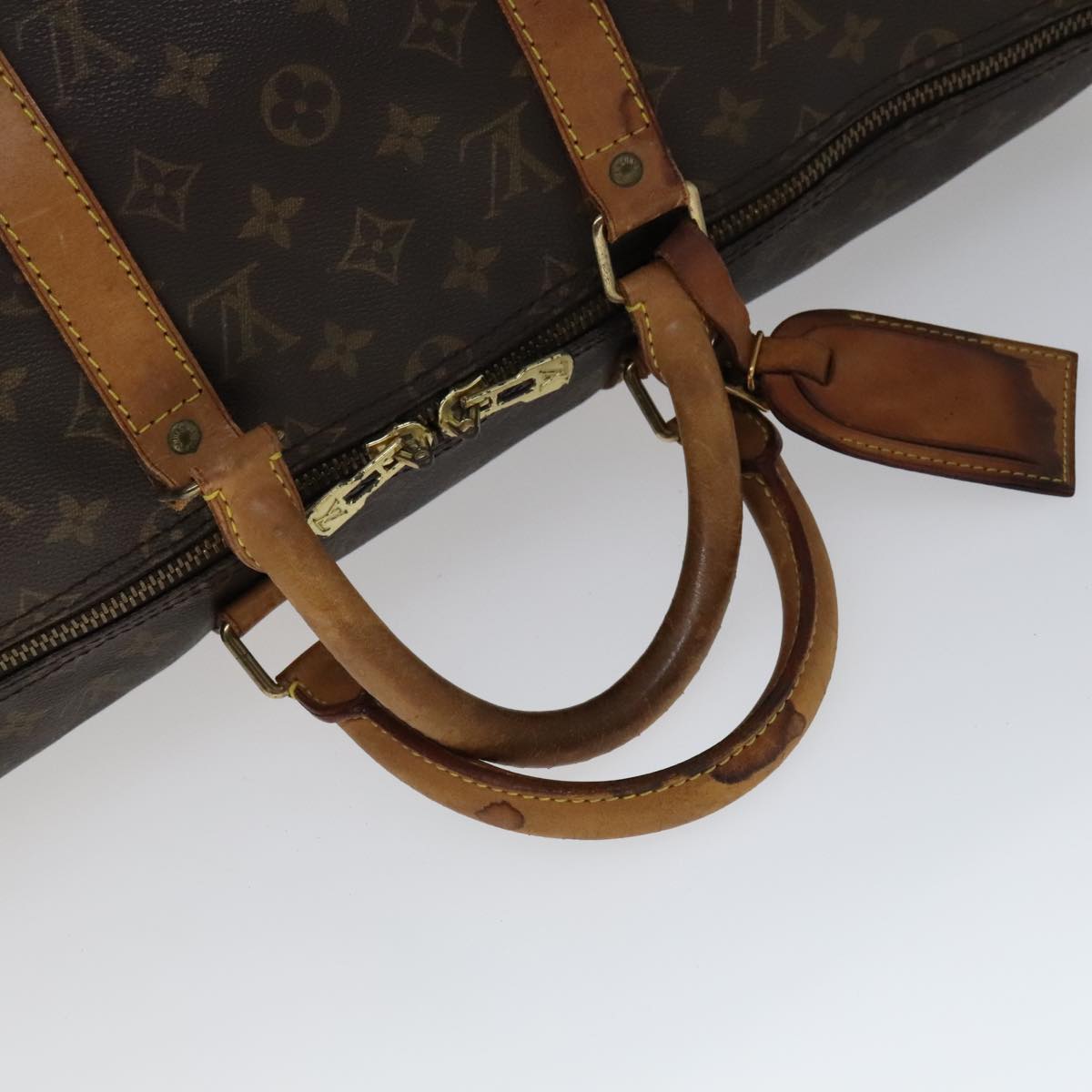 LOUIS VUITTON Monogram Keepall 50 Boston Bag M41426 LV 109294