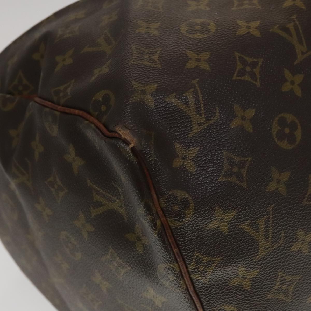 LOUIS VUITTON Monogram Keepall 55 Boston Bag Vintage M41424 LV 109365