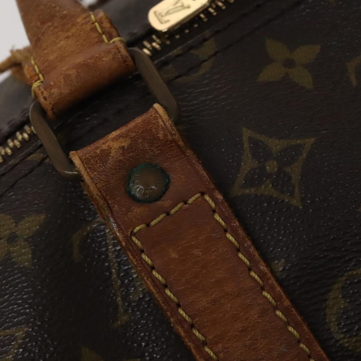 LOUIS VUITTON Monogram Keepall 55 Boston Bag Vintage M41424 LV 109365