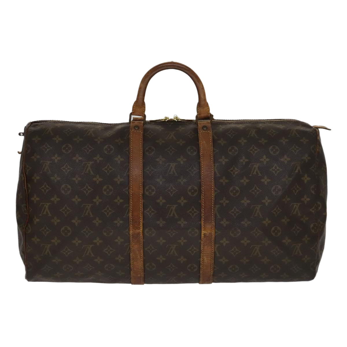 LOUIS VUITTON Monogram Keepall 55 Boston Bag Vintage M41424 LV 109365
